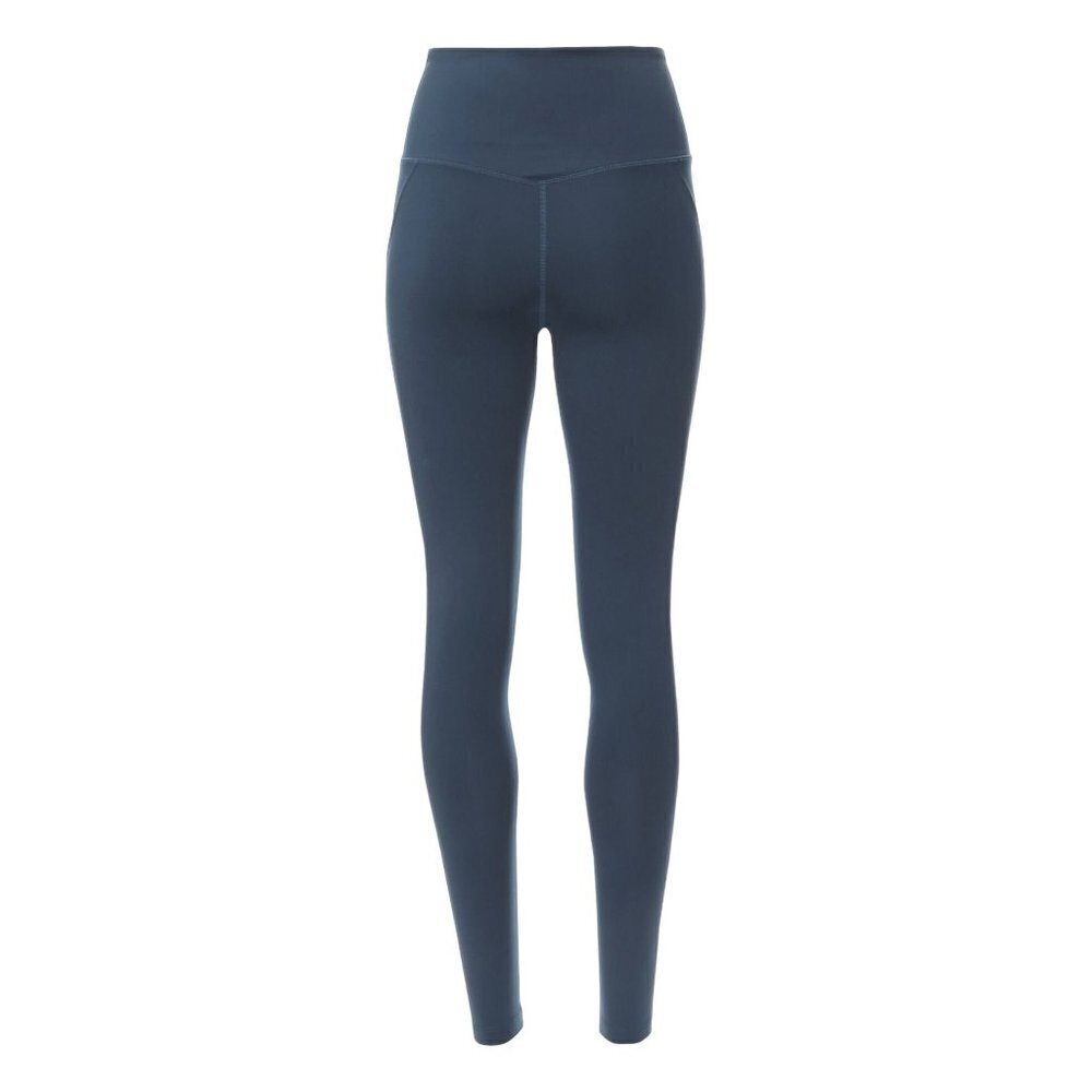 Girlfriend Collective Midnight Compressive High-Rise Legging Navy Blue Size Larg - Picture 2 of 8